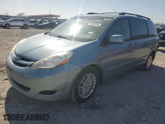 2008 Toyota Sienna XLE with VIN 5TDZK22C78S161023, listed as a Copart auction lot 51540135 with 245,949 mi miles and Clean Title. Bid and sale history available at carsss.com. Image 1.