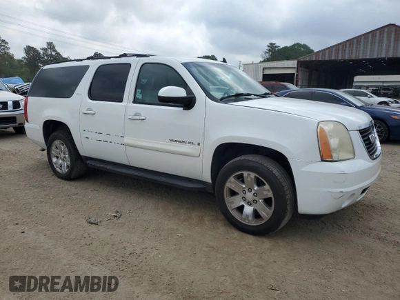 2007 GMC Yukon XL SLT with VIN 1GKFC16027R424790, listed as a Copart auction lot 53789945 with 239,664 mi miles and Salvage Title. Bid and sale history available at carsss.com. Image 4.