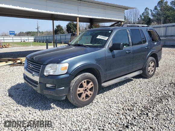 2010 Ford Explorer XLT with VIN 1FMEU6DE1AUA06379, listed as a Copart auction lot 49155005 with 154,128 mi miles and Salvage Title. Bid and sale history available at carsss.com. Image 1.