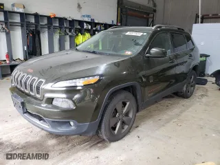2016 Jeep Cherokee Altitude with VIN 1C4PJMCB0GW272264, listed as a Copart auction lot 84877824 with 160,834 mi miles and Salvage Title. Bid and sale history available at carsss.com. Image 1.