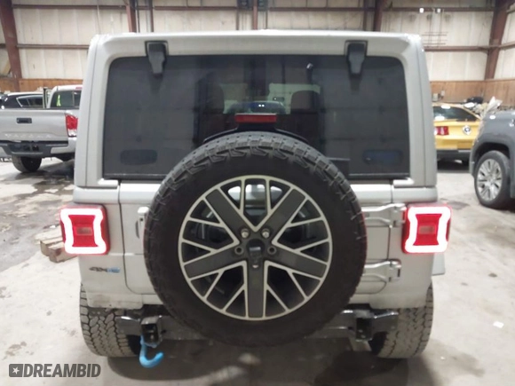 2024 Jeep Wrangler 4xe High Altitude with VIN 1C4RJXU6XRW218114, listed as a IAAI auction lot 41519843 with 17,317 mi miles. Bid and sale history available at carsss.com. Image 16.