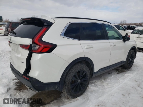 2023 Honda CR-V Sport Touring with VIN 2HKRS6H91PH203337, listed as a Copart auction lot 43698705 with 27,053 mi miles and Salvage Title. Bid and sale history available at DreamBid. Image 3.