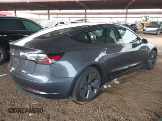 2023 Tesla Model 3 with VIN 5YJ3E1EA6PF655510, listed as a IAAI auction lot 41948480 with 27,179 mi miles and . Bid and sale history available at carsss.com. Image 4.
