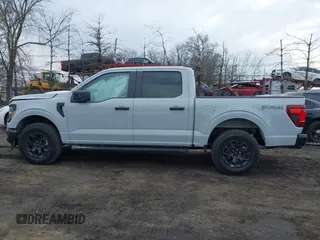 2024 Ford F-150 STX with VIN 1FTEW2LP1RFC11484, listed as a IAAI auction lot 41661056 with 2,128 mi miles and . Bid and sale history available at carsss.com. Image 14.