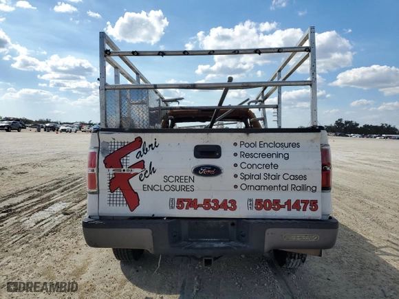 2014 Ford F-150 XL with VIN 1FTMF1CM9EKD02015, listed as a Copart auction lot 46937405 with 0 mi miles and Non Repairable. Bid and sale history available at carsss.com. Image 6.