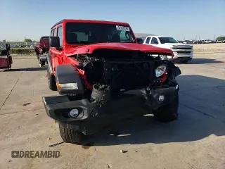 2024 Jeep Wrangler Sport S with VIN 1C4PJXDG3RW253142, listed as a Copart auction lot 52560035 with 2,667 mi miles and Salvage title. Bid and sale history available at DreamBid. Image 14.