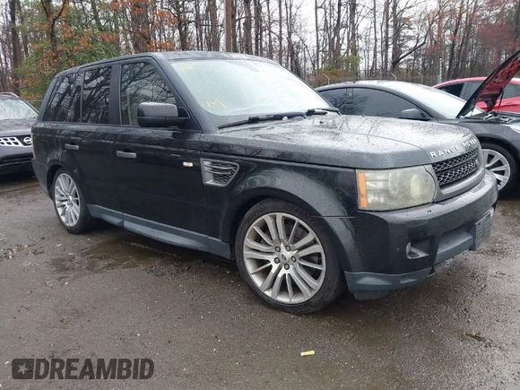 2011 Land Rover Range Rover Sport HSE LUX with VIN SALSK2D42BA294809, listed as a IAAI auction lot 41872656 with 220,795 mi miles. Bid and sale history available at carsss.com. Image 1.
