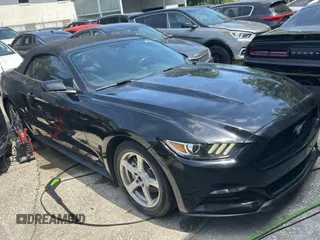 2017 Ford Mustang V6 with VIN 1FATP8EM9H5270027, listed as a Copart auction lot 54631965 with 55,166 mi miles and Salvage Title. Bid and sale history available at carsss.com. Image 1.