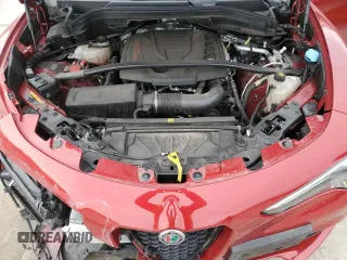 2019 Alfa Romeo Stelvio Ti Sport z VIN ZASPAKBN4K7C54604, wystawiony jako Copart lot #49912975 z przebiegiem 40 301 mil mil oraz Szkoda całkowita • Salvage title. Historia ofert i sprzedaży dostępna na DreamBid. Obrazek 12.
