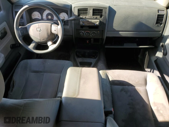2005 Dodge Dakota ST with VIN 1D7HE28KX5S204098, listed as a Copart auction lot 69924624 with 326,213 mi miles and Salvage Title. Bid and sale history available at carsss.com. Image 8.