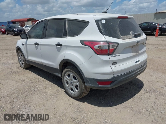 2017 Ford Escape S with VIN 1FMCU0F78HUA60985, listed as a IAAI auction lot 42524327 with 117,946 mi miles and . Bid and sale history available at DreamBid. Image 3.