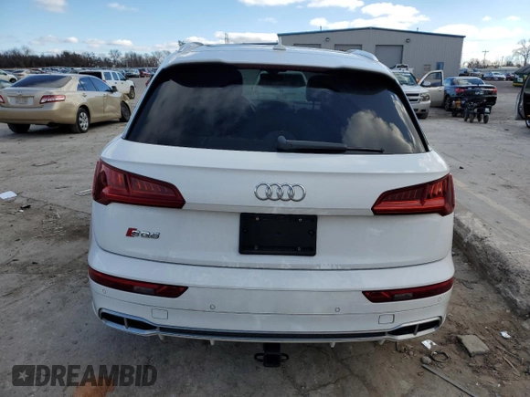 2018 Audi SQ5 Prestige with VIN WA1C4AFY6J2052057, listed as a Copart auction lot 79456873 with 95,545 mi miles and . Bid and sale history available at DreamBid. Image 6.
