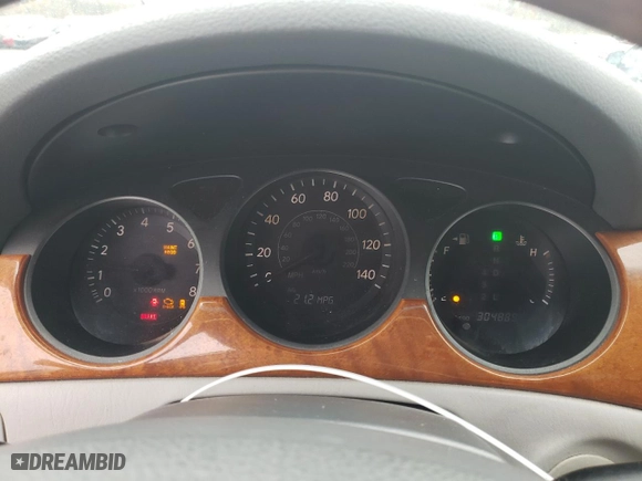 2005 Lexus ES 330 with VIN JTHBA30G455063390, listed as a Copart auction lot 81190954 with 304,889 mi miles and Salvage Title. Bid and sale history available at carsss.com. Image 9.