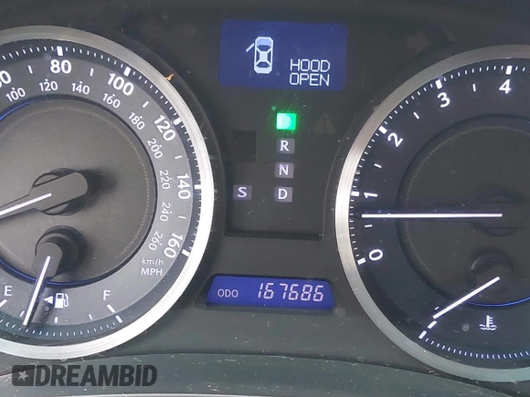 2012 Lexus IS 250 with VIN JTHCF5C22C5055027, listed as a IAAI auction lot 41465580 with 167,686 mi miles and . Bid and sale history available at DreamBid. Image 15.