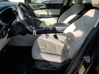 2017 Ford Edge Titanium with VIN 2FMPK3K88HBB88530, listed as a Copart auction lot 49213195 with 128,660 mi miles and Salvage Title. Bid and sale history available at carsss.com. Image 7.