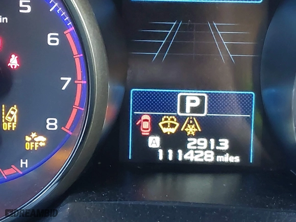 2018 Subaru Outback Premium with VIN 4S4BSAFC6J3325659, listed as a IAAI auction lot 41528086 with 111,428 mi miles. Bid and sale history available at carsss.com. Image 16.