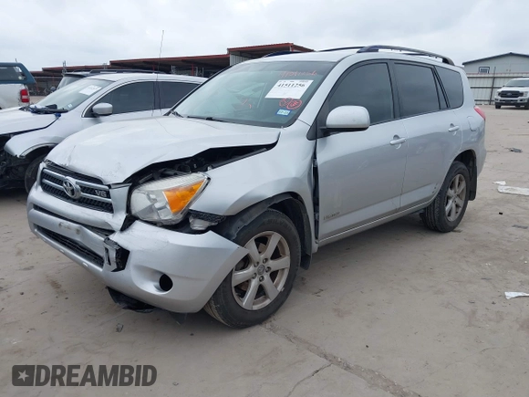 2008 Toyota RAV4 Ltd with VIN JTMZK31V386015551, listed as a IAAI auction lot 41511256 with 188,158 mi miles. Bid and sale history available at carsss.com. Image 18.