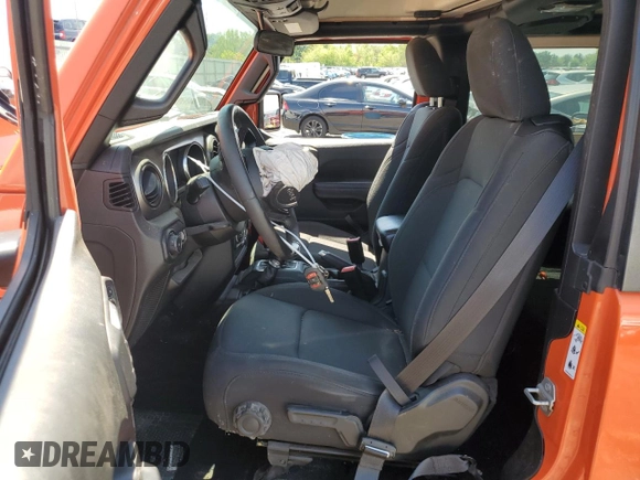 2019 Jeep Wrangler Sport S z VIN 1C4GJXAG8KW576807, wystawiony jako Copart lot #56577505 z przebiegiem 79 968 mil mil oraz Szkoda całkowita • Salvage title. Historia ofert i sprzedaży dostępna na DreamBid. Obrazek 7.