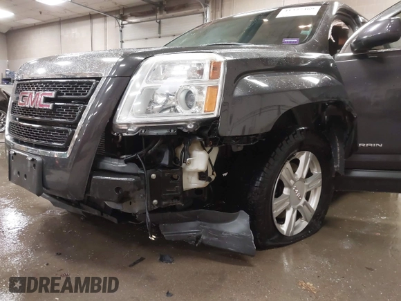 2014 GMC Terrain SLE with VIN 2GKFLVEKXE6355138, listed as a IAAI auction lot 41327469 with 99,044 mi miles. Bid and sale history available at carsss.com. Image 6.