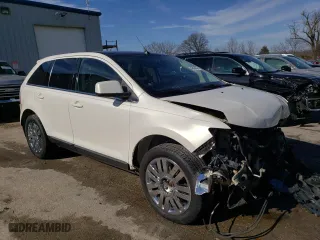 2008 Ford Edge Limited with VIN 2FMDK39C78BA35067, listed as a Copart auction lot 40454334 with 256,487 mi miles and Salvage Title. Bid and sale history available at carsss.com. Image 4.