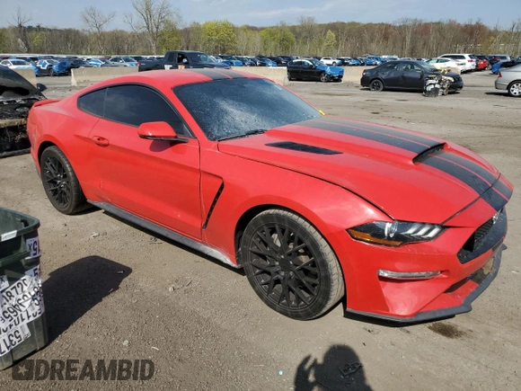 2019 Ford Mustang GT with VIN 1FA6P8CF9K5194625, listed as a Copart auction lot 53891025 with 24,931 mi miles and Salvage title. Bid and sale history available at DreamBid. Image 4.