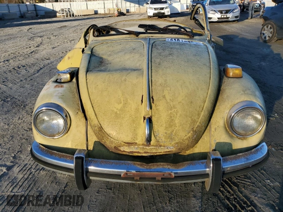 1973 Volkswagen Beetle with VIN 1332037341, listed as a Copart auction lot 41814485 with 95,231 mi miles and Non Repairable. Bid and sale history available at DreamBid. Image 5.