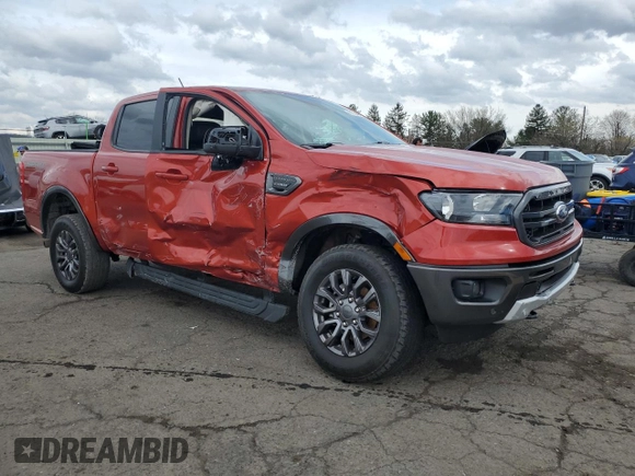 2022 Ford Ranger XL with VIN 1FTER4FH0NLD43915, listed as a Copart auction lot 51704935 with 38,176 mi miles and Salvage Title. Bid and sale history available at DreamBid. Image 4.