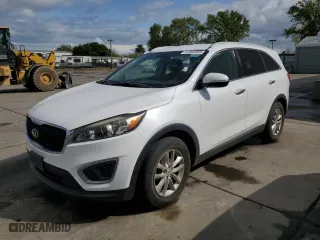 2016 Kia Sorento LX with VIN 5XYPG4A51GG020791, listed as a Copart auction lot 51502355 with 141,366 mi miles and Clean Title. Bid and sale history available at carsss.com. Image 1.