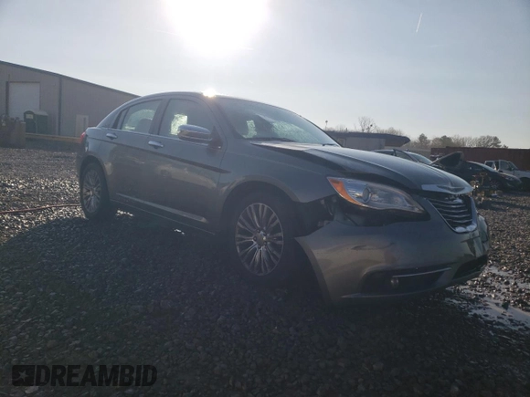2012 Chrysler 200 Limited with VIN 1C3CCBCB6CN249623, listed as a Copart auction lot 49435415 with 155,012 mi miles and Salvage Title. Bid and sale history available at carsss.com. Image 4.