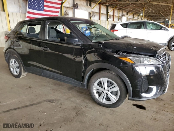 2021 Nissan Kicks S with VIN 3N1CP5BV6ML533691, listed as a Copart auction lot 50816665 with 59,681 mi miles and Salvage Title. Bid and sale history available at carsss.com. Image 4.