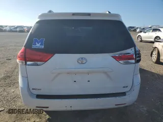 2011 Toyota Sienna XLE AAS with VIN 5TDYK3DC1BS053194, listed as a Copart auction lot 46793565 with 204,156 mi miles and Salvage Title. Bid and sale history available at carsss.com. Image 6.