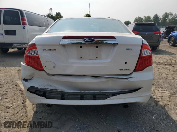 2012 Ford Fusion SEL с VIN 3FAHP0JG5CR357145, выставлен на аукционе Copart как лот 59145085 с пробегом 174 739 миль миль и Списание • Salvage title. История ставок и продаж доступна на DreamBid. Изображение 6.