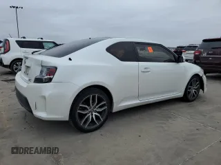 2016 Scion tC with VIN JTKJF5C73GJ019812, listed as a Copart auction lot 84228844 with 153,692 mi miles and Salvage Title. Bid and sale history available at carsss.com. Image 3.