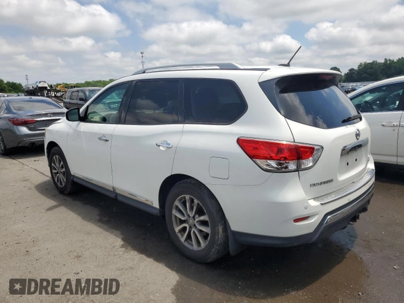 2014 Nissan Pathfinder SL with VIN 5N1AR2MM2EC662215, listed as a Copart auction lot 61198205 with 152,409 mi miles and Salvage title. Bid and sale history available at DreamBid. Image 2.