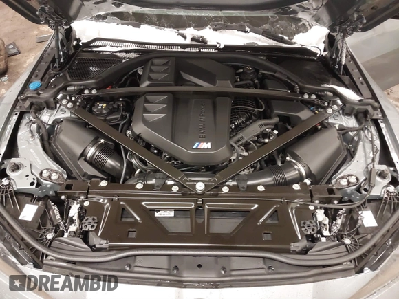 2025 BMW M4 Competition xDrive z VIN WBS33HK05SCT86800, wystawiony jako IAAI lot #41265093 z przebiegiem 838 mil mil oraz . Historia ofert i sprzedaży dostępna na DreamBid. Obrazek 10.