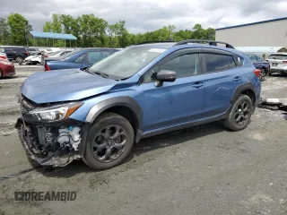 2023 Subaru Crosstrek Special Sports с VIN JF2GTHSC2PH225092, выставлен на аукционе Copart как лот 54725935 с пробегом 39 666 миль миль и Списание • Salvage title. История ставок и продаж доступна на DreamBid. Изображение 1.