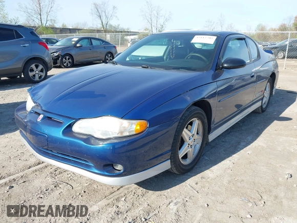 2004 Chevrolet Monte Carlo SS Supercharged with VIN 2G1WZ121349210771, listed as a IAAI auction lot 42112705 with 110,593 mi miles. Bid and sale history available at carsss.com. Image 17.