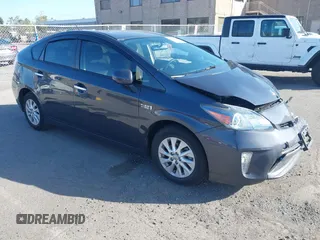 2015 Toyota Prius Advanced z VIN JTDKN3DP2F3072103, wystawiony jako IAAI lot #41905685 z przebiegiem 86 213 mil mil oraz . Historia ofert i sprzedaży dostępna na DreamBid. Obrazek 1.
