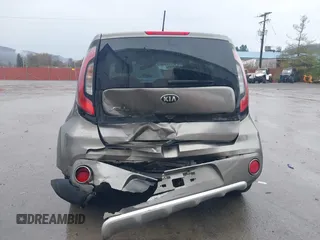 2018 Kia Soul + with VIN KNDJP3A50J7535785, listed as a IAAI auction lot 41933938 with 112,282 mi miles. Bid and sale history available at carsss.com. Image 6.