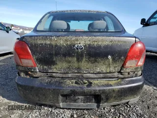 2000 Toyota ECHO with VIN JTDBT1231Y0090025, listed as a Copart auction lot 42130425 with Not provided miles and Clean title. Bid and sale history available at DreamBid. Image 6.