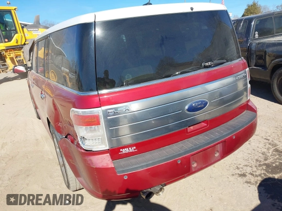 2009 Ford Flex Limited with VIN 2FMDK53C09BA06239, listed as a IAAI auction lot 41698146 with 171,594 mi miles. Bid and sale history available at carsss.com. Image 3.