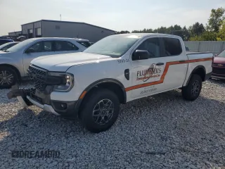 2024 Ford Ranger XLT with VIN 1FTER4HH4RLE03987, listed as a Copart auction lot 71187974 with 5,420 mi miles and Salvage Title. Bid and sale history available at carsss.com. Image 1.