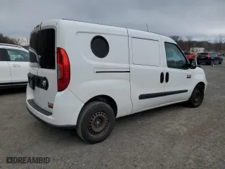 2016 Ram ProMaster City Cargo Van Tradesman SLT with VIN ZFBERFBT0G6B16155, listed as a Copart auction lot 53332155 with 112,212 mi miles and Salvage Title. Bid and sale history available at carsss.com. Image 3.
