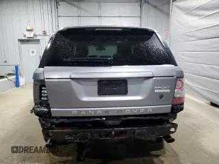 2011 Land Rover Range Rover Sport SC with VIN SALSH2E42BA708927, listed as a Copart auction lot 57239205 with 138,883 mi miles and Salvage title. Bid and sale history available at DreamBid. Image 6.