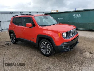 2018 Jeep Renegade Latitude z VIN ZACCJABB1JPH28856, wystawiony jako Copart lot #53164275 z przebiegiem 94 157 mil mil oraz Czysty tytuł • Clean title. Historia ofert i sprzedaży dostępna na DreamBid. Obrazek 4.
