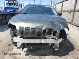 2019 Jeep Cherokee Limited with VIN 1C4PJLDB5KD357078, listed as a Copart auction lot 52715155 with 107,912 mi miles and Salvage title. Bid and sale history available at DreamBid. Image 5.