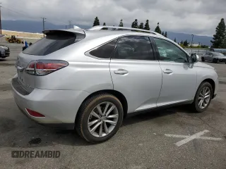2015 Lexus RX 350 with VIN 2T2ZK1BAXFC184709, listed as a Copart auction lot 54757795 with 121,755 mi miles and Salvage Title. Bid and sale history available at DreamBid. Image 3.