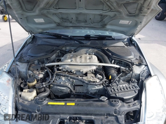 2005 Nissan 350Z Enthusiast with VIN JN1AZ34D85M609056, listed as a IAAI auction lot 42079583 with 203,596 mi miles. Bid and sale history available at carsss.com. Image 10.