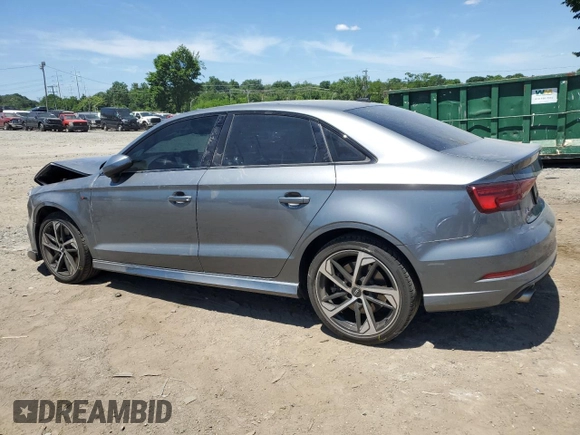 2020 Audi A3 S line Premium with VIN WAUBEGFF3LA102337, listed as a Copart auction lot 56557414 with 36,473 mi miles and Salvage Title. Bid and sale history available at DreamBid. Image 2.