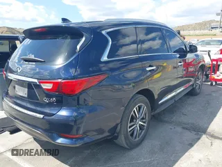 2016 Infiniti QX60 with VIN 5N1AL0MNXGC520860, listed as a IAAI auction lot 41955662 with 165,716 mi miles. Bid and sale history available at carsss.com. Image 4.